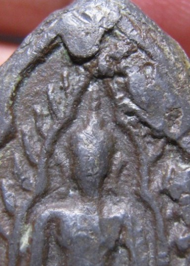 พระชินราช กรุวัดบางยี่หน เนื้อตะกั่วสนิมแดง จ.สุพรรณบุรี หายาก