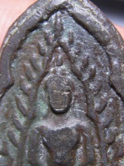 พระชินราช กรุวัดบางยี่หน เนื้อตะกั่วสนิมแดง จ.สุพรรณบุรี หายาก