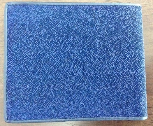  @@กระเป๋า สตางค์ หนังกระเบน นำโชคลาภ สีแดง@@    