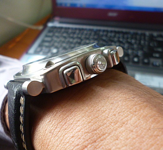 Timberland man's leather watch QT7121103