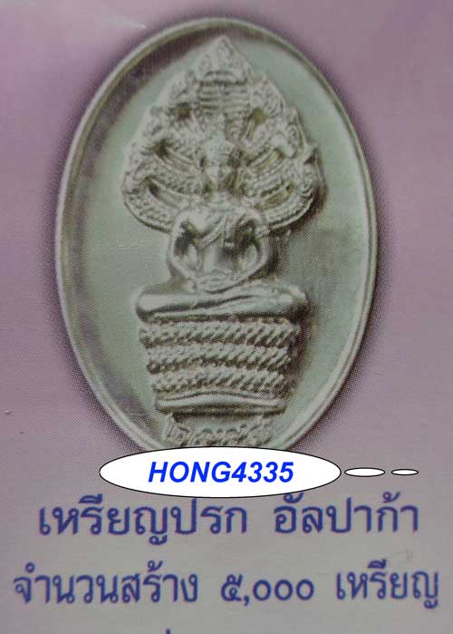 2 องค์+++เหรียญนาคปรกเนื้ออัลปาก้า+ทองเหลือง รุ่นรวยทันใจ หลวงพ่อรวย วัดตะโก อยุธยา มีโค๊ด +หมายเลข 