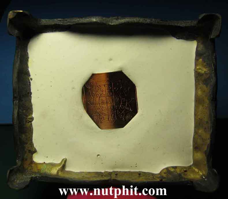 19*พระบูชา หลวงพ่อพิธ วัดฆะมัง พิจิตรเมืองจระเข้ขนาดฐาน 5.25 นิ้ว สูง 8 นิ้ว*