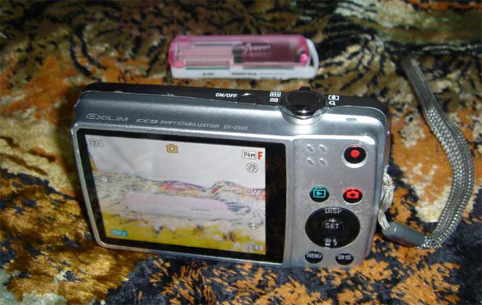 กล้องดิจิตอล CASIO EXILIM EX-Z550 ความละเอียด 14 ล้าน