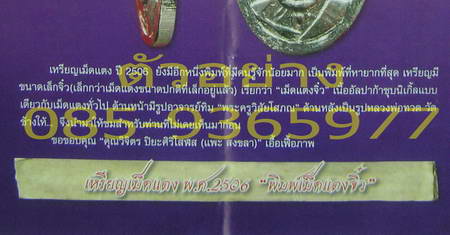 หายากกกกกกกก....เม็ดแตงจิ๋ว ลป.ทวด วัดช้างไห้ ปี2506 อัลปก้าชุบนิเกิ้ล เลี่ยมกันน้ำ