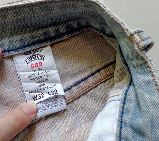 ยีนส์ Levi's ของแท้  made in USA