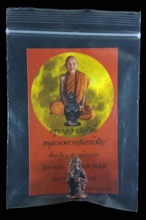 หนุมานพรายจันทร์เพ็ญ ครูบาออ ปัณฑิต๊ะ พระธาตุดอยจอมแวะ