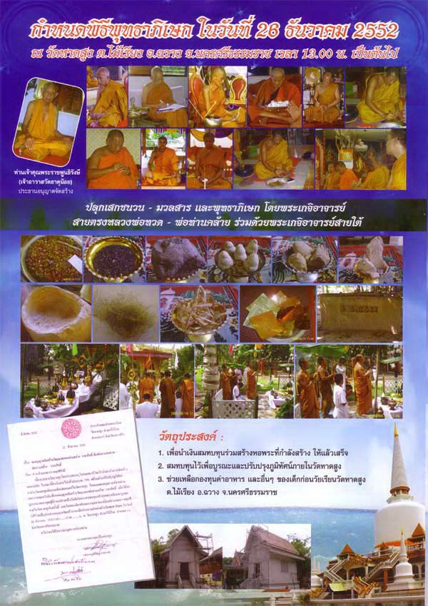 **วัดใจ**หลวงพ่อทวด-พ่อท่านคล้าย รุ่นคู่มหาบารมี วัดหาดสูง จ.นครศรีฯ**เนื้อชิน พร้อมกล่องเดิม