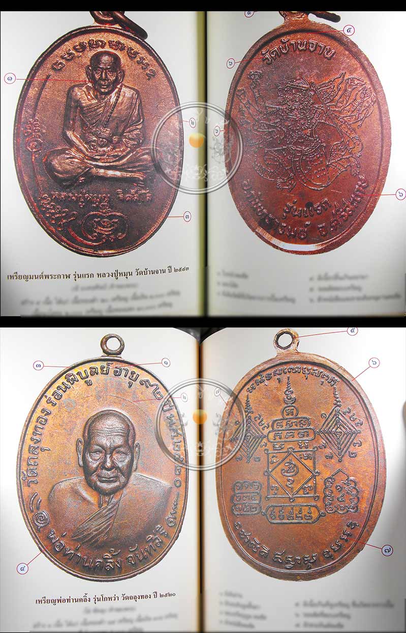 หนังสือ "ชี้ตำหนิพระเหรียญ เกจิยอดนิยมแห่งยุค" (เล่ม 1)