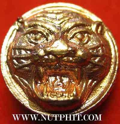 กระดุมหน้าเสือ ลพ.เปิ่น วัดบางพระ นครปฐม 3 องค์+แหวนเสือ*110