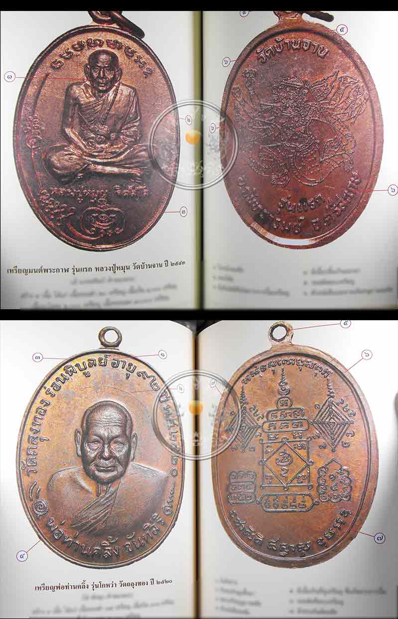 หนังสือ "ชี้ตำหนิพระเหรียญ เกจิยอดนิยมแห่งยุค" (เล่ม 1)