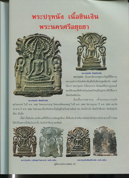 หนังสือ คู่มือการประกวด พระเนื้อชินยอดนิยม