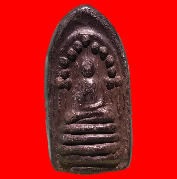 พระกริ่งคลองตะเคียนวัดประดู่ทรงธรรม พิมพ์ 2 หน้า เนื้อดินผสมผงใบลาน จ.อยุธยา สวยจัดจ้านสุดๆ