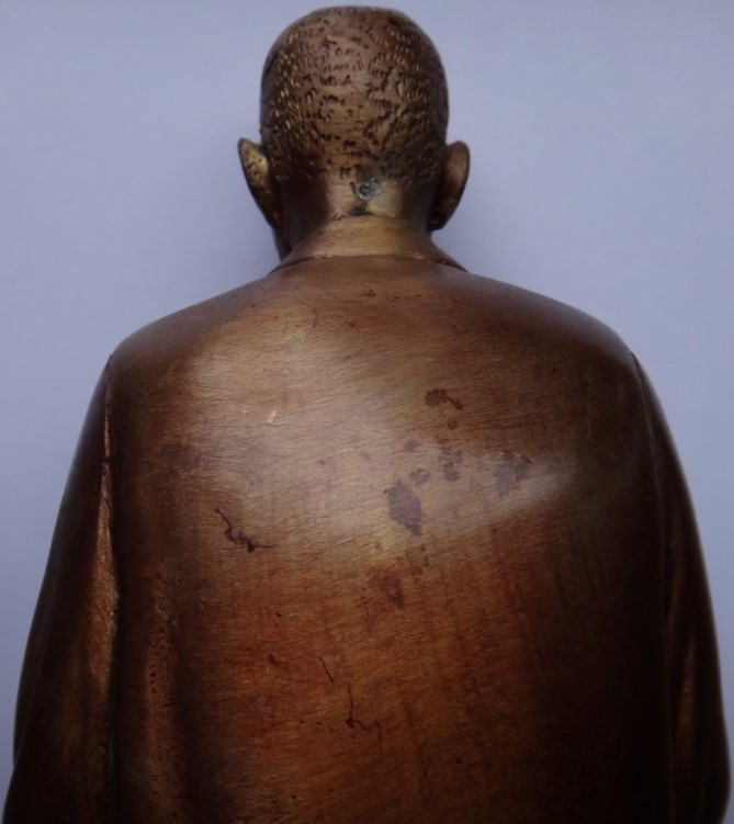 พระบูชาบรรจุของอธิษฐาน คุณแม่บุญเรือน ครูบากฤษดา วัดสันพระเจ้าแดงเสก เลข13 เคาะเดียว1350