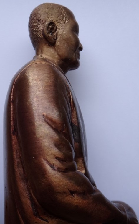 พระบูชาบรรจุของอธิษฐาน คุณแม่บุญเรือน ครูบากฤษดา วัดสันพระเจ้าแดงเสก เลข13 เคาะเดียว1350