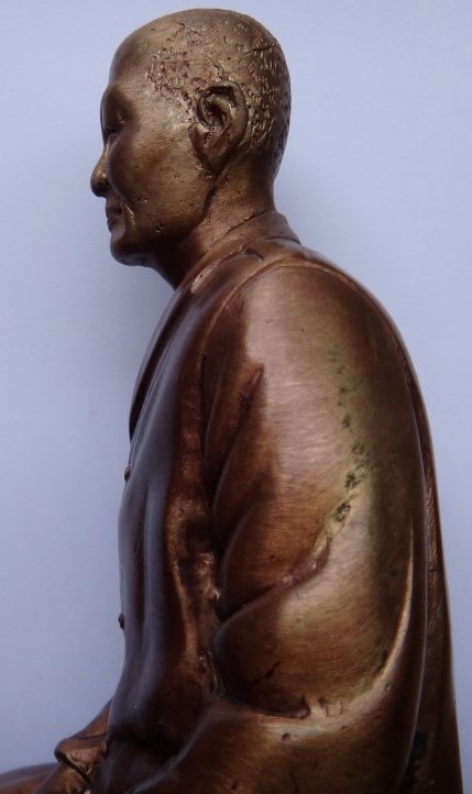 พระบูชาบรรจุของอธิษฐาน คุณแม่บุญเรือน ครูบากฤษดา วัดสันพระเจ้าแดงเสก เลข13 เคาะเดียว1350