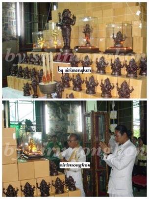 พระพิฆเนศ ปางนั่งบรมครู รุ่น 100 ปี กรมศิลปากร ขนาดบูชา หน้าตัก 4 นิ้วครึ่ง เนื้อโลหะผสม No.2414