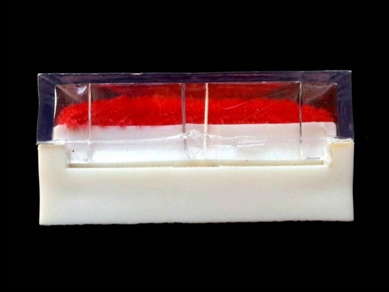 ((( กล่องเปล่า ))) สำหรับใส่พระสมเด็จบางขุนพรหม " พิมพ์ใหญ่ " ปี2531 กล่องแบบมุมเหลี่ยม หายากครับ