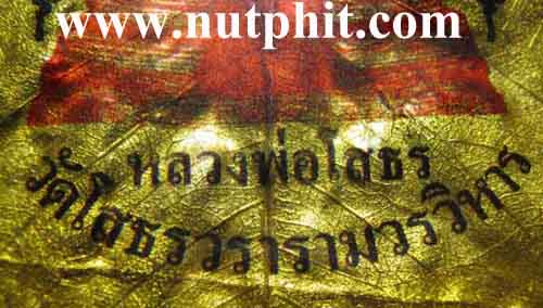 105*ใบโพธิ์กระไหล่ทองพระพุทธโสธร วัดโสธร ฉะเชิงเทรา สวยงดงามมีคุณค่ามากครับท่าน