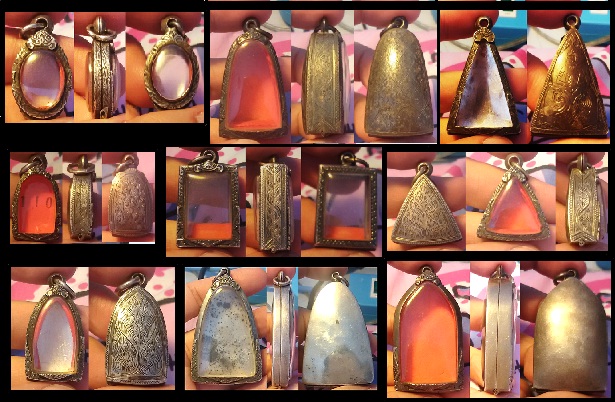 ขายเหมาตลับพระกับแหวนเงินงานดีราคาเคาะเดียว