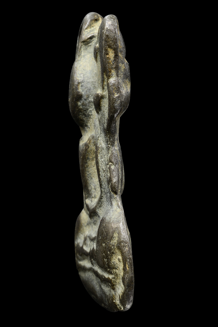   พระมเหศวร พิมพ์เล็กนิยม เนื้อชินเงิน กรุวัดพระศรีฯ สุพรรณบุรี