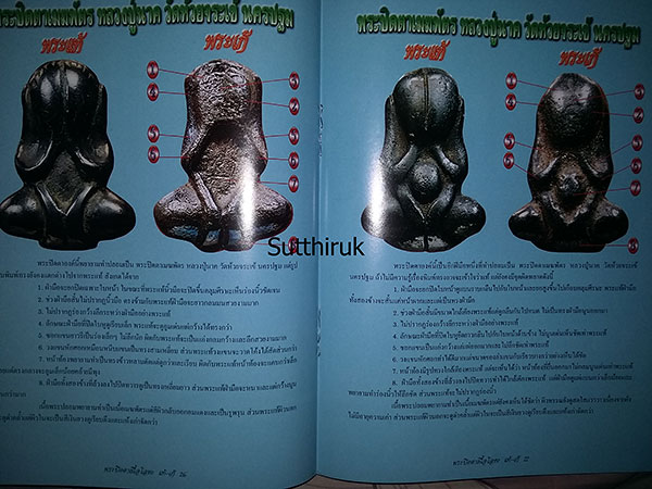 หนังสือ ข้อแตกต่างระหว่าง พระปิดตา เนื้อโลหะ แท้-เก๊