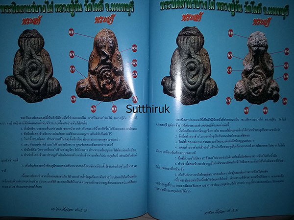 หนังสือ ข้อแตกต่างระหว่าง พระปิดตา เนื้อโลหะ แท้-เก๊