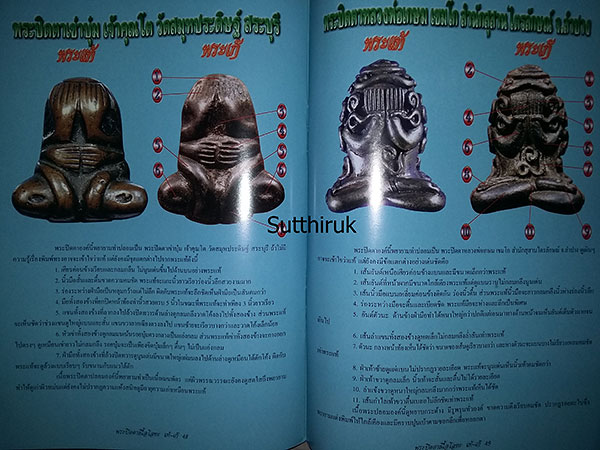 หนังสือ ข้อแตกต่างระหว่าง พระปิดตา เนื้อโลหะ แท้-เก๊