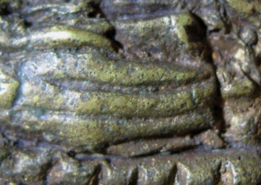 เหรียญหล่อพิมพ์พระนอนหลวงพ่อกึ๋น ปี2486 เนื้อทองผสม วัดดอนฯ กรุงเทพฯ 