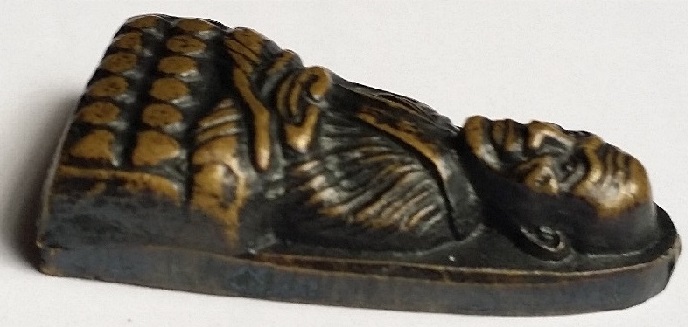 **เคาะเดียวปิด**หลวงพ่อทวด พิมพ์หลังหนังสือเล็ก ปี2508 บล็อคตากลม พร้อมบัตรรับรองพระแท้