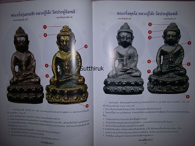 หนังสือ ชี้จุดศึกษาพระ หลวงปู่โต๊ะ วัดประดู่ฉิมพลี กรุงเทพฯ แท้-เก๊