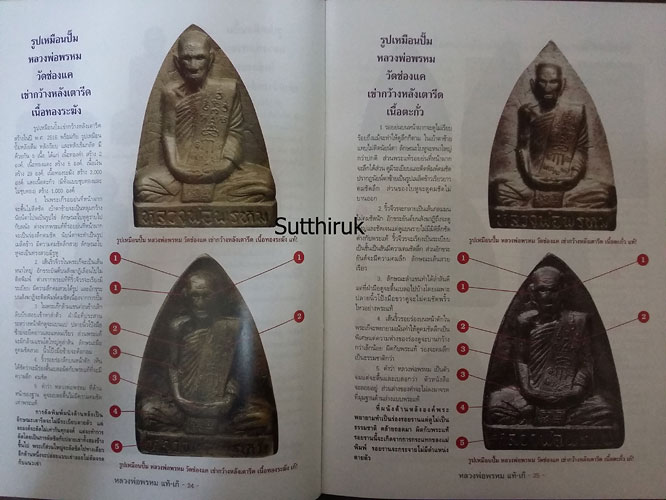 หนังสือ ชี้จุดศึกษาพระ หลวงพ่อพรหม วัดช่องแค จ.นครสวรรค์ แท้-เก๊