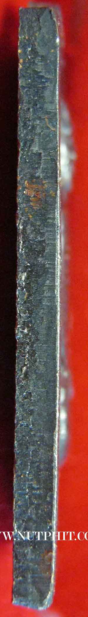 เหรียญท่านเจ้าคุณนรฯ หลังแผนที่ พ.ศ.๒๕๑๕ เนื้อทองแดงรมดำ+บัตรรับรองพระแท้*156