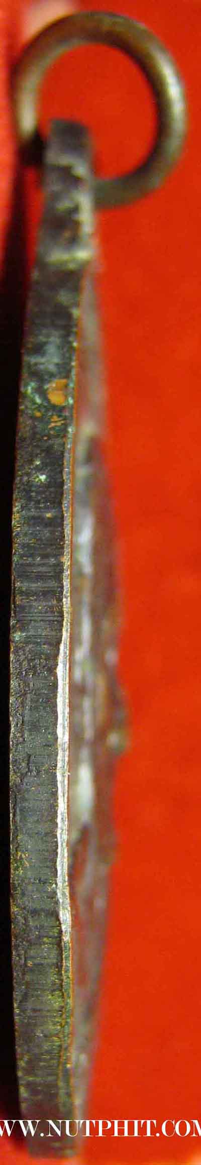 เหรียญหลวงปู่ขาว พ.ศ.๒๕๒๑ วัดถ้ำกลองเพล อุดรธานี+บัตรรับรองพระแท้*156