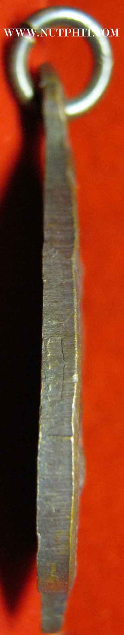 เหรียญหน้าไฟ หลวงปู่ตื้อ สวยกริ๊บ มีโค๊ต วัดป่าอรัญญวิเวก นครพนม ปี๑๗+บัตรรับรองพระแท้*53