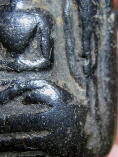 พระเกษาครูบาศรีวิชัย พิมพ์พระคง เนื้อผงใบลาน จ.เชียงใหม่