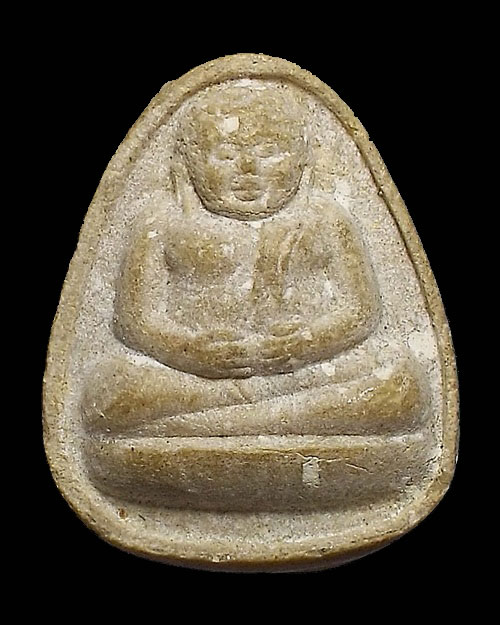 พระสังกัจจายน์ หลังยันต์ 3 นะ รุ่นเพชรรุ่งโรจน์ ปี 2535 หลวงปู่โต๊ะ วัดประดู่ฉิมพลี กทม.