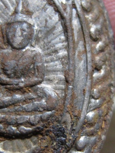 เหรียญหลวงพ่อโสธร เนื้อเงิน ปี2482 วัดโสธรฯ จ .ฉะเชิงเทรา มาพร้อมบัตรรับรอง