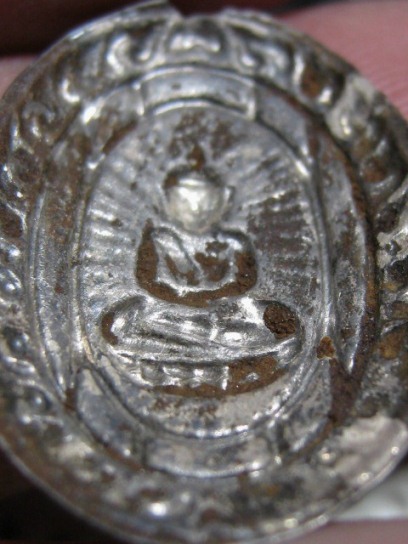 เหรียญหลวงพ่อโสธร เนื้อเงิน ปี2482 วัดโสธรฯ จ .ฉะเชิงเทรา มาพร้อมบัตรรับรอง