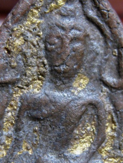 พระชินราช เนื้อดิน กรุวัดเสาธงทอง จ.สุพรรณบุรี สภาพพอสวย