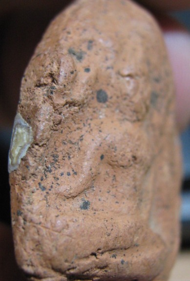 พระพิมพ์พลายเดี่ยว เนื้อดิน กรุวัดคู้ยาง จ.กำแพงเพชร มาพร้อมบัตรรับรอง