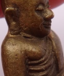 รูปหล่อ หลวงพ่อเงิน รุ่น 91 ปี กรมเสมียนตรา กระทรวงกลาโหม ปี 43 เสกใหญ่3วัดดังเคาะเดียว 4องค์