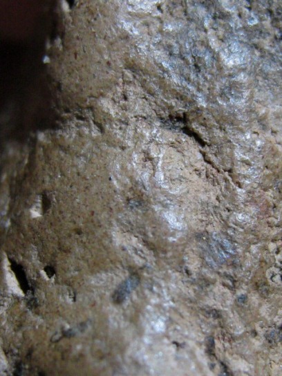 พระเม็ดน้อยหน่า เนื้อดิน จ.สุโขทัย เนื้อจัด ดูง่าย