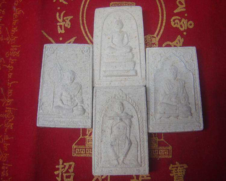 หลวงพ่อเงิน หลวงพ่อเดิม วัดหนองจิกเทพนิมิต + พระผงวัดอินทร 2532 