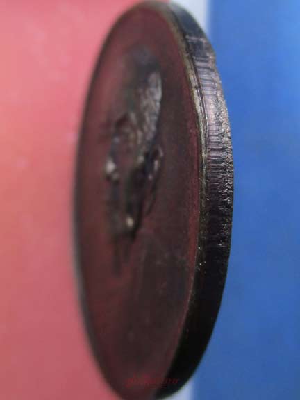 	หลวงปู่หมุน ออกวัดคลองทรายปี43 เนื้อทองแดงรมดำ สวยแชมป์ 