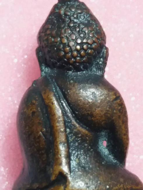 พระกริ่งบัวรอบใหญ่ท่านเจ้าคุณนรฯ ปี2512 เนื้อทองผสม ออกที่วัดวังกระโจม จ.นครนายก