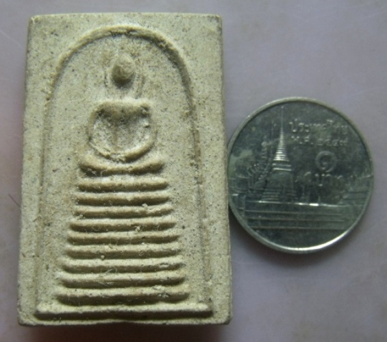 **วัดใจ**สมเด็จหลวงปู่นาค วัดระฆัง พิมพ์ฐาน 9 ชั้น ฝังตะกรุด 1 ดอก**เนื้อจัด พิเศษเห็นเส้นเกศา สวยๆ