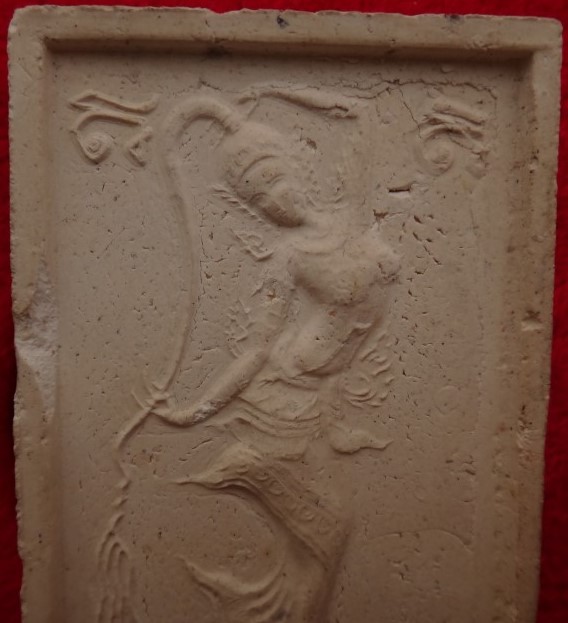 สมเด็จปรกโพธิ์หลังแม่ธรณีพิมพ์ใหญ่ วัดซับลำใย เคาะเดียว