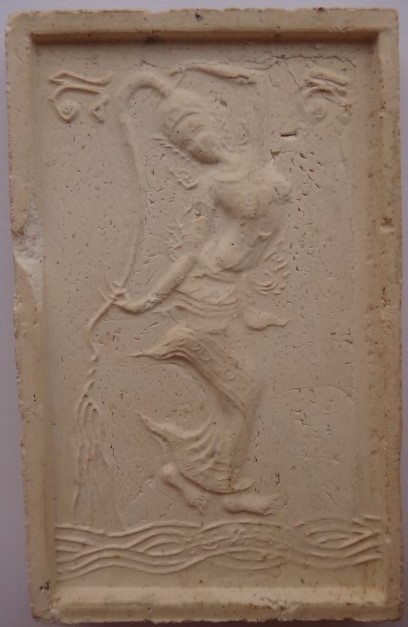 สมเด็จปรกโพธิ์หลังแม่ธรณีพิมพ์ใหญ่ วัดซับลำใย เคาะเดียว