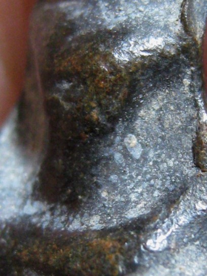 พระท่ากระดานน้อย กรุศาลเจ้า เนื้อตะกั่วสนิมแดง จ.ราชบุรี มาพร้อมบัตรรับรอง