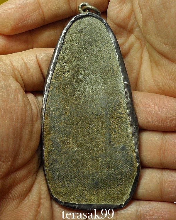 พระลีลา ศิลปะสุโขทััย เนื้อขินเขียว ขนาดใหญ่สวยงามมาก